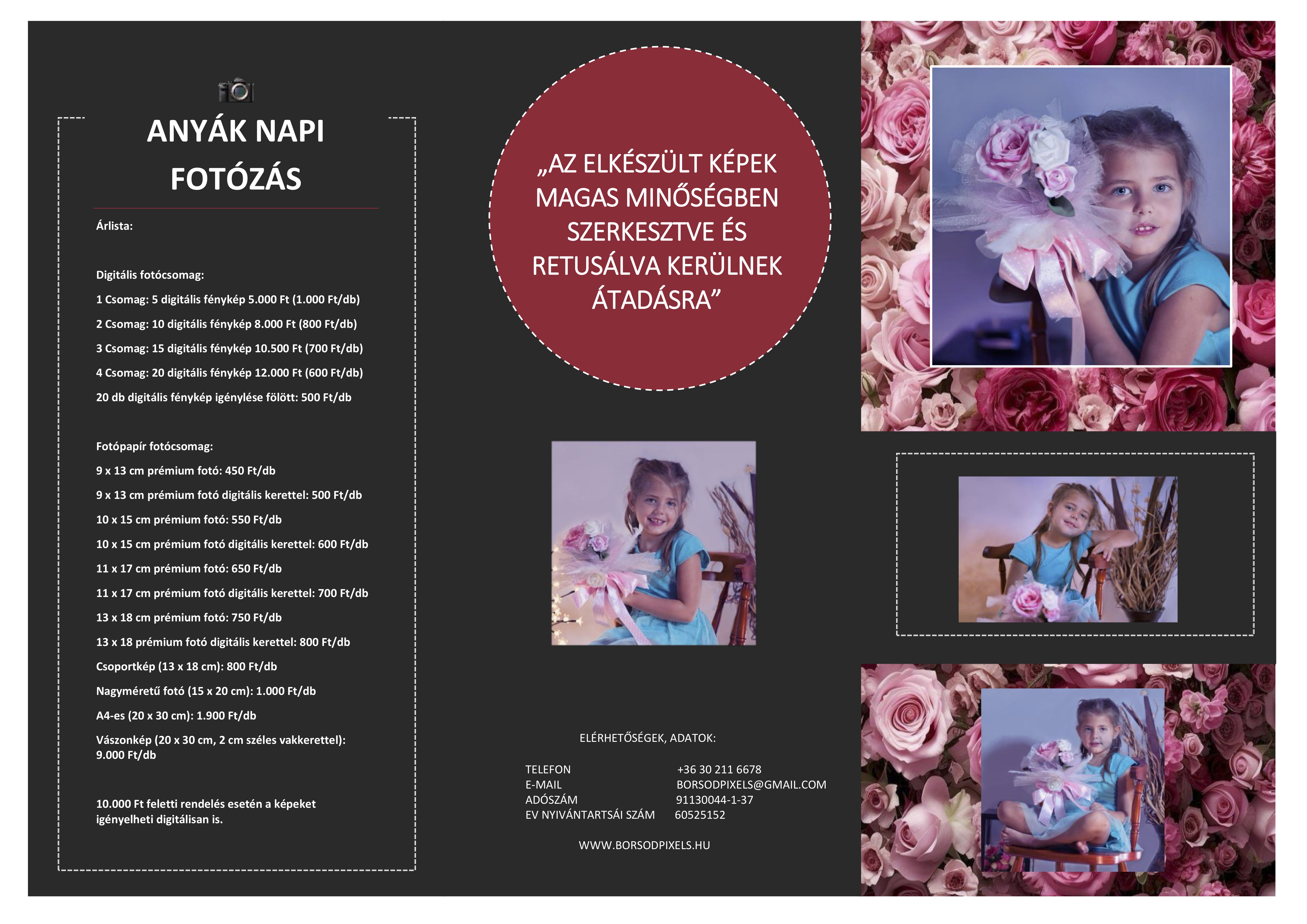 Anyák napi fotózás